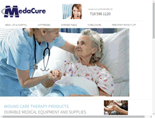 Tablet Screenshot of medacureinc.com